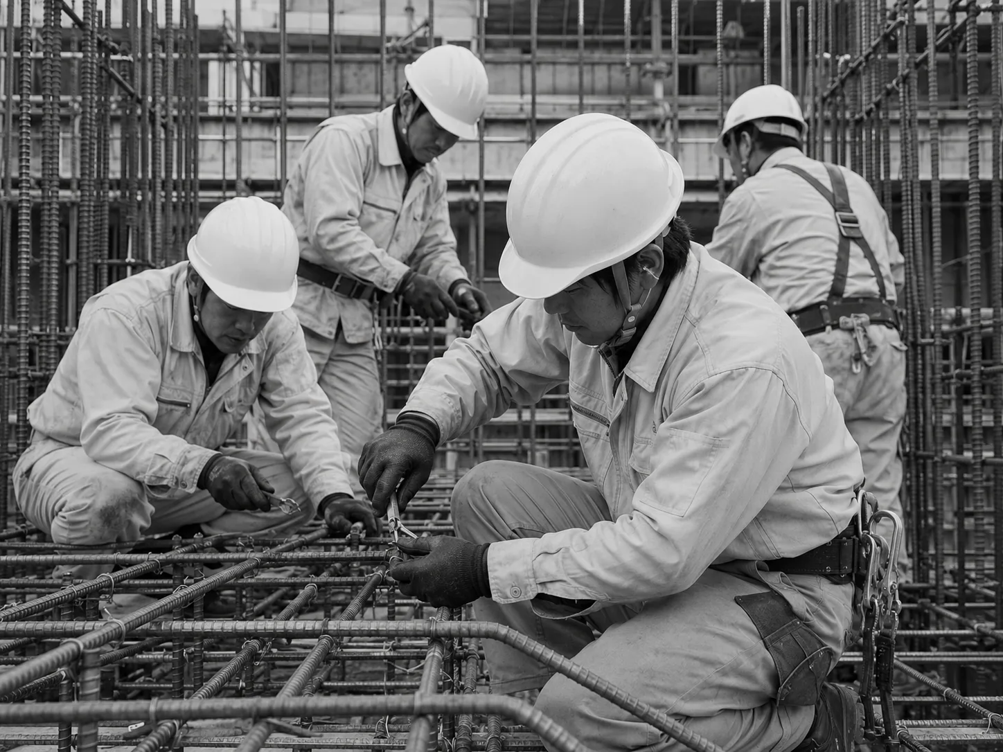 鉄筋工事の技術と仕上がり